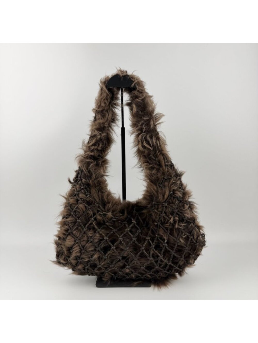 Bottega Veneta Intrecciato Shoulder Bag Brown Vintage - Picture 4 of 15